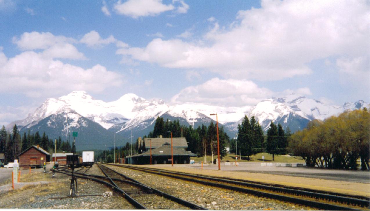 Development of Banff was hastened by the construction of the CPR