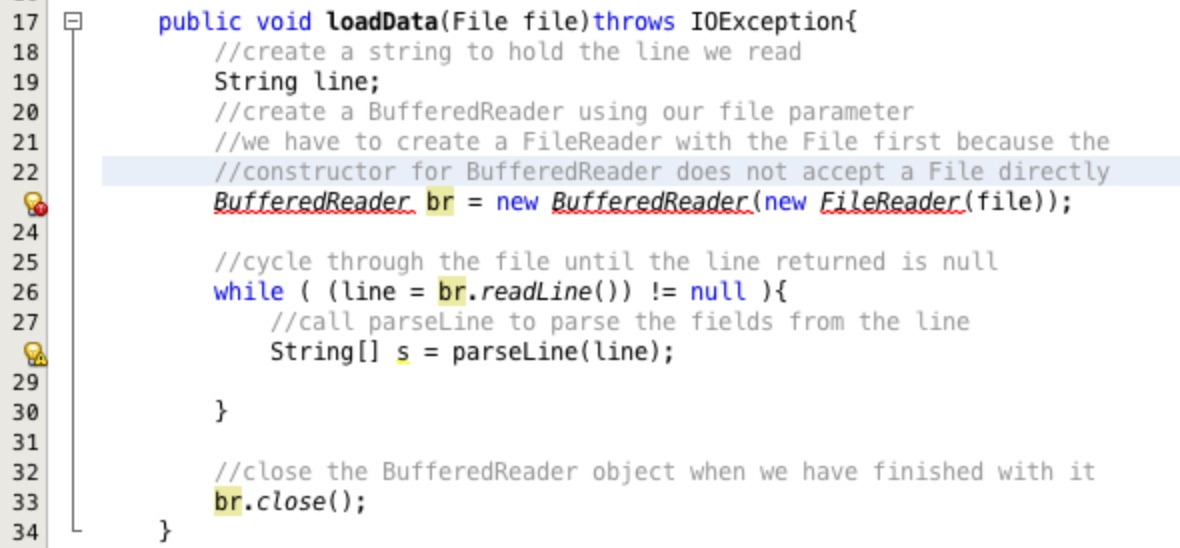 Cycling the File parameter