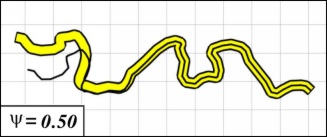 Propagation with psi=0.5