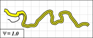 Propagation with psi=1.0