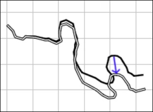 Correct propagation with displacement of endnodes